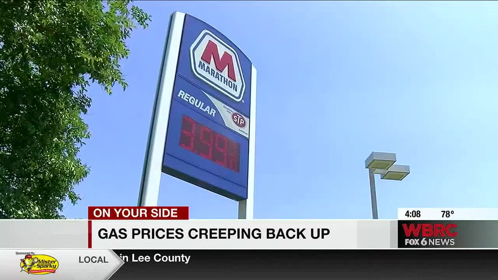 Gas prices are trending the wrong way – WBRC