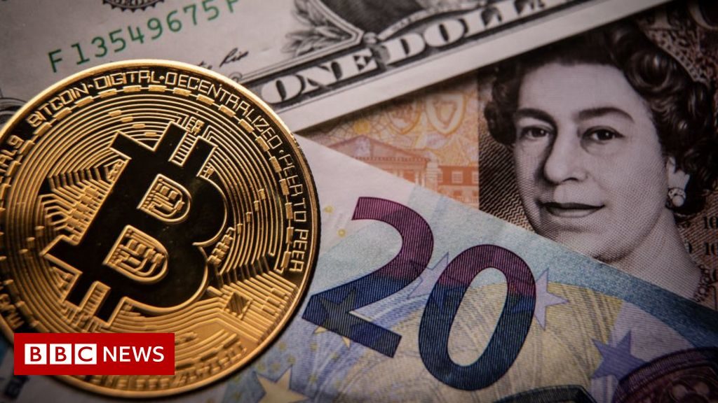 Bitcoin value drops by 50% since November peak – BBC News