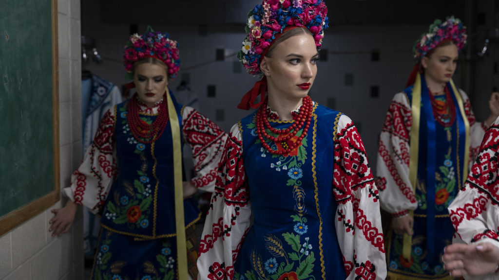 A Ukrainian dance troupe in the US fights disinformation, one high kick at a time