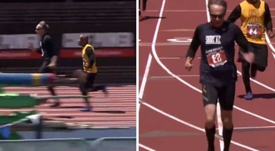 Viral video: 70-year-old Michael Kish finishes race in less than 14 seconds – WION