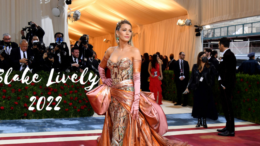 The Met Gala’s Architecture-inspired Versace Gown Transforms Blake Lively Into a New Woman.