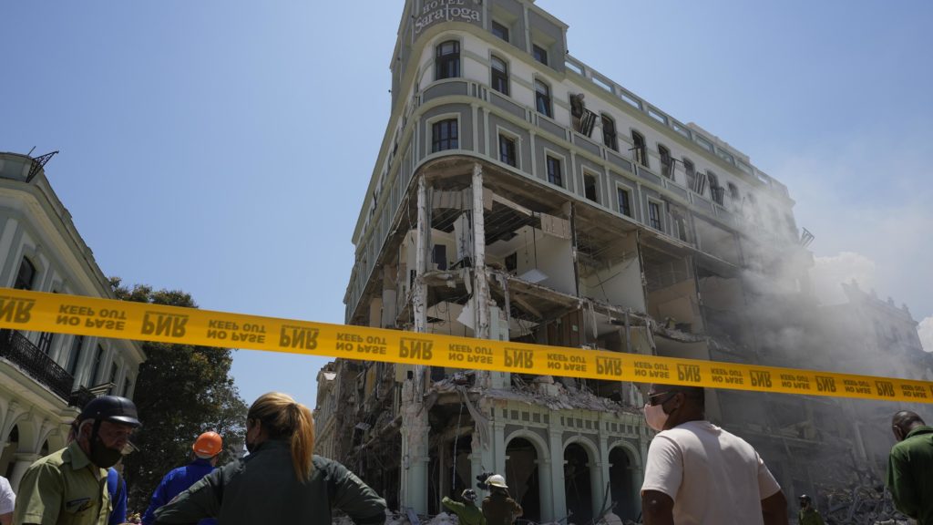 Powerful blast at Havana hotel kills at least 8, injures 40 | AP News