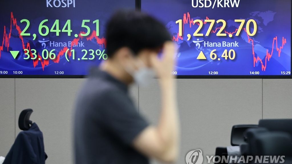 (LEAD) Main stock market’s turnover plunges amid U.S. monetary tightening | Yonhap News Agency