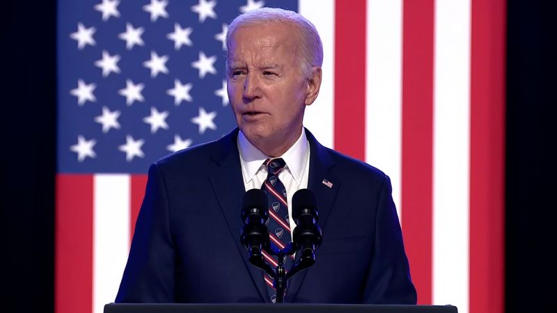Biden makes impassioned argument Trump could destroy American democracy as he … – CNN